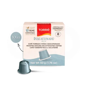 TORRIE® Capsules Nespresso Décaféiné Compostable 10 u.