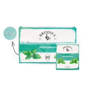 BRODIES® Thé à La Menthe Poivrée 20 u.
