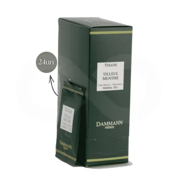 DAMMANN FRÈRES® Thé Tilleul Menthe 24 u.