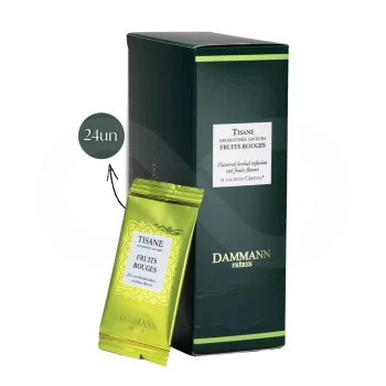 DAMMANN FRÈRES® Thé Tisane Fruits Rouge 24 u.