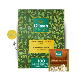 DILMAH® Thé Pure Camomile Flowers 100 u.