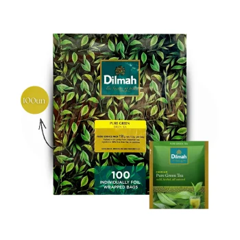 DILMAH® Thé Pure Green 100 u.