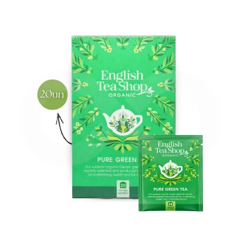 ENGLISH TEA SHOP® Thé Vert Pur 20 u.