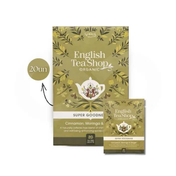 ENGLISH TEA SHOP® Thé Cannelle, Moringa Et Gingembre 20 u.