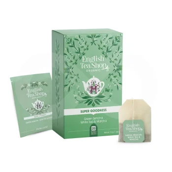 ENGLISH TEA SHOP® Thé Sencha, Blanc Et Matcha 20 u.