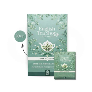 ENGLISH TEA SHOP® Thé Blanc, Matcha Et Cannelle 20 u.