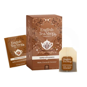 ENGLISH TEA SHOP® Thé Yerba Maté, Cacao, Noix De Coco 20 u.