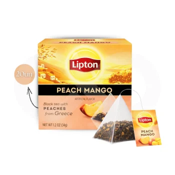 LIPTON® Thé Black Tea Peach Mango 20 u.