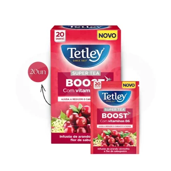 TETLEY® Thé Boost Vitamine B6 20 u.