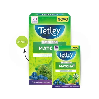 TETLEY® Thé Matcha Myrtille 20 u.
