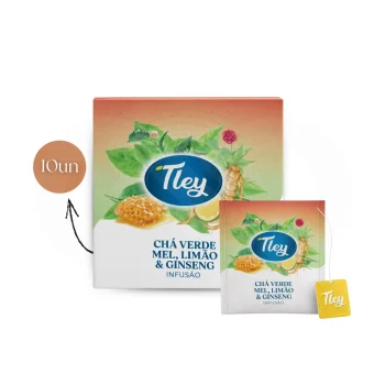 TLEY® Thé Vert, Miel, Citron Et Ginseng 10 u.
