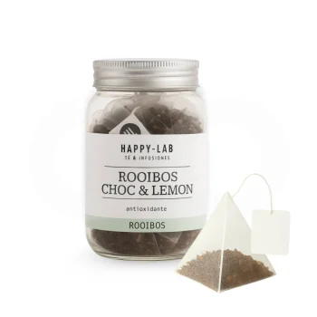 HAPPY-LAB® Thé Rooibos Choc & Citron 14 u.