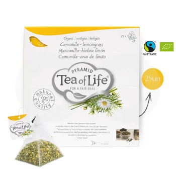 TEA OF LIFE® Thé Camomille Et Citronnelle 25 u.