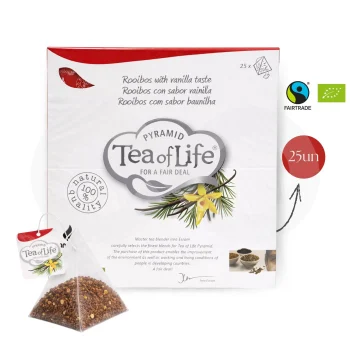 TEA OF LIFE® Thé Rooibos Vanille 25 u.