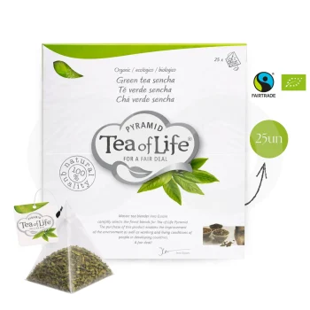 TEA OF LIFE® Thé Sencha Vert 25 u.