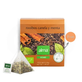 ALMA® Thé Rooibos Cannelle Et Menthe 15 u.