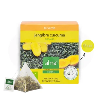 ALMA® Thé Gingembre Curcuma 15 u.