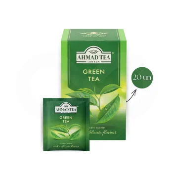 AHMAD TEA® Thé Green Tea 20 u.