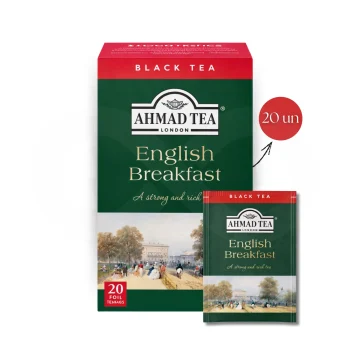 AHMAD TEA® Thé English Breakfast 20 u.