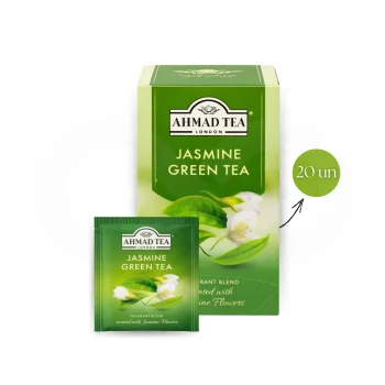 AHMAD TEA® Thé Vert Au Jasmin 20 u.