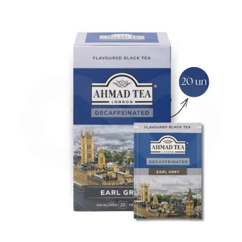 AHMAD TEA® Thé Earl Grey Decaf 20 u.
