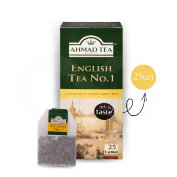 AHMAD TEA® Thé English Tea Nº 1 25 u.