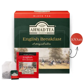 AHMAD TEA® Thé English Breakfast 100 u.