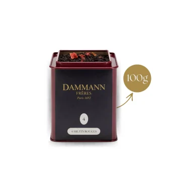 DAMMANN FRÈRES® Thé 4 Fruits Rouges 100g