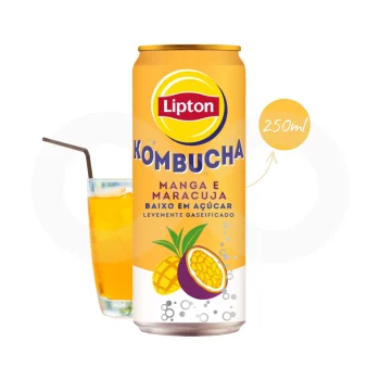 LIPTON® Kombucha Mangue et fruit de la passion 330 ml