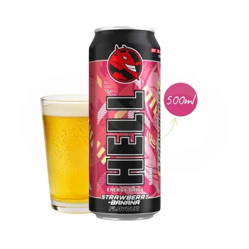 HELL ENERGY® Strawberry-Banana 500ml