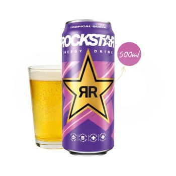 ROCKSTAR® Energy Drink Guava 500ml