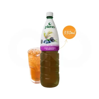PLENO® Açaï, rooibos et myrtille 330 ml
