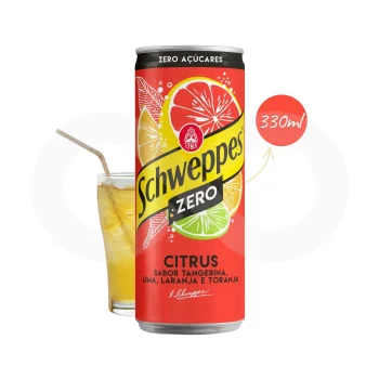 SCHWEPPES® Eau Tonique Citrus Zero 330ml