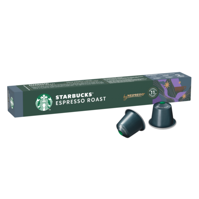 Capsules Nespresso® Starbucks® Espresso Roast 10 unités