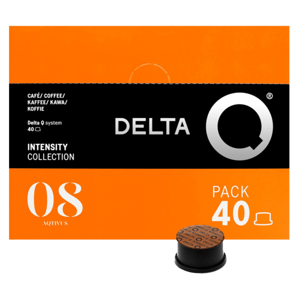 Pack 40 coffee capsules / Pods Delta Q, Qharisma 12 - Portuguese Coffee